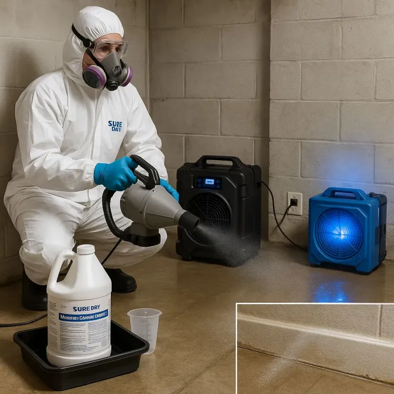 Sanitization and Odor Removal process in Aberdeen, MD
