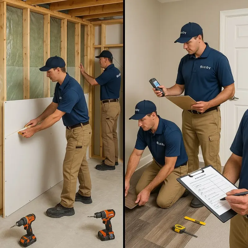 Repairs and Reconstruction process in Aberdeen, MD